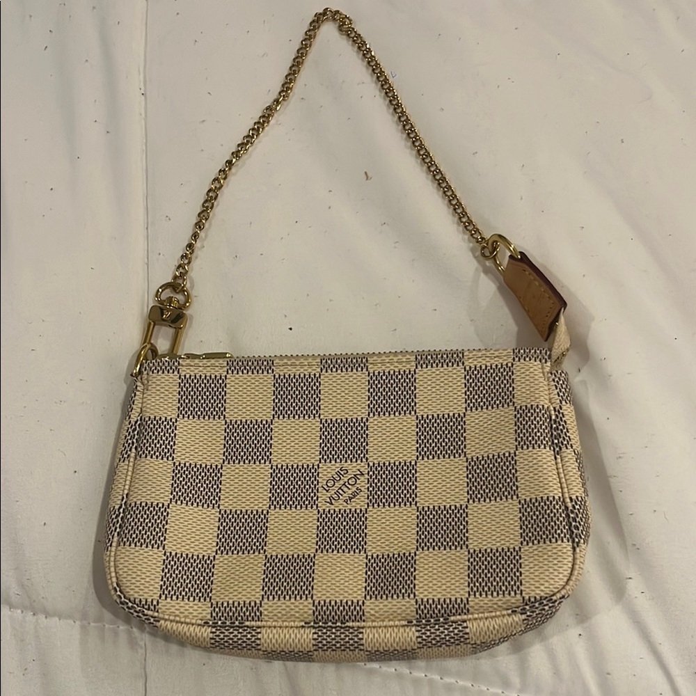 Authentic Louis Vuitton Checkered Mini Bag